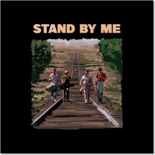 Stand by Me Illustration by burrotees / Axel Rosito Posters and Art